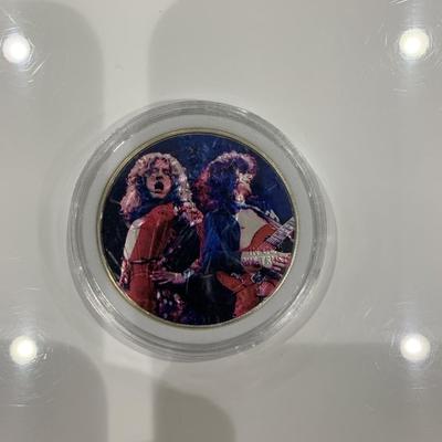 Led Zeppelin silver dollar