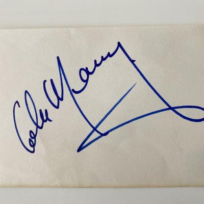 Star Trek Colm Meany
Signature Cut