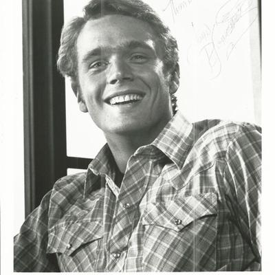 Eddie Macon's Run John Schneider Signed Movie Photo