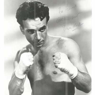 Dane Clark Signed Photo