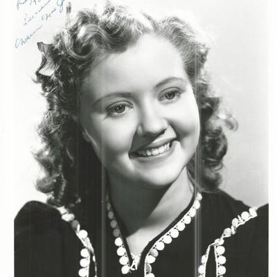 The little princess' Marcia Mae Jones Signed Photo