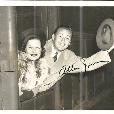 Allan Jones Signed Photo