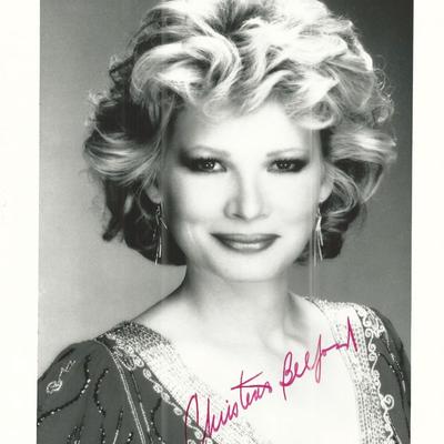Magnum's Christine Belford Signed Photo