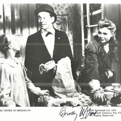 Dorothy McGuire signed photo