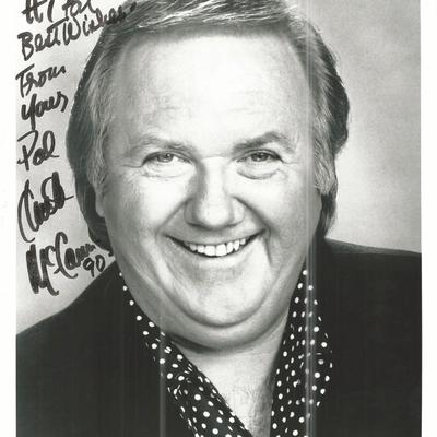Chuck McCann signed photo