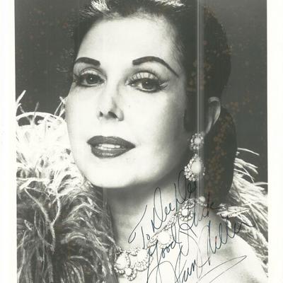 Ann Miller signed photo