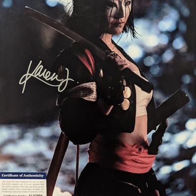 Suicide Squad Signed Photo. PSA Authenticated.
