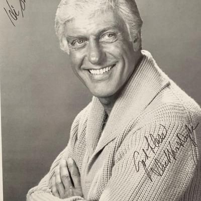 Dick Van Dyke signed photo