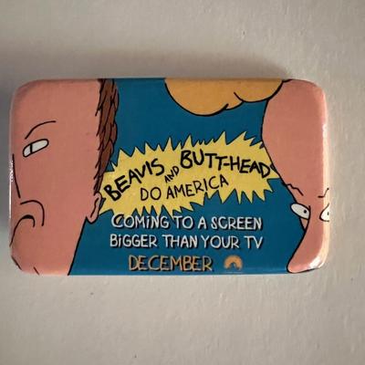 Beavis and Butthead Do America pin