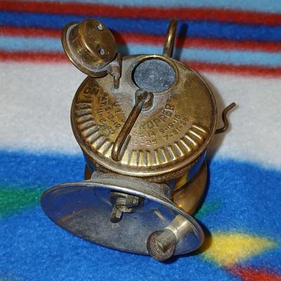 Antique Guys Dropper Carbide Miners Lamp Shaklin Mfg. Co. Springfield Ill.