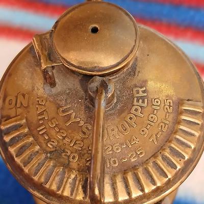 Antique Guys Dropper Carbide Miners Lamp Shaklin Mfg. Co. Springfield Ill.