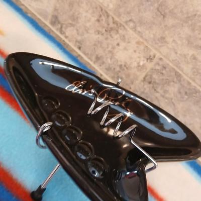 Mid Century themed Elvis Presley Boomerang Ashtray