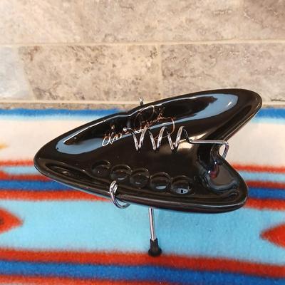 Mid Century themed Elvis Presley Boomerang Ashtray