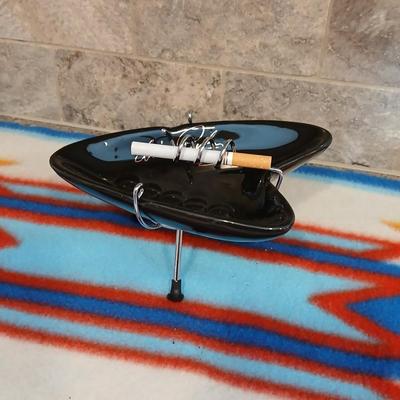 Mid Century themed Elvis Presley Boomerang Ashtray