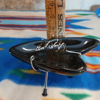 Mid Century themed Elvis Presley Boomerang Ashtray