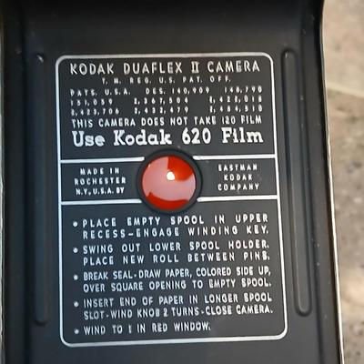 Vintage Kodak Duaflex II camera Kodak 620 film camera