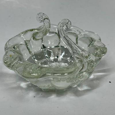 Mixed Lot - Home Decor - Eggs, Ornaments, Glass Bowl
