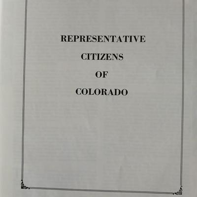 The Encyclopedia of Colorado and Loveland, Colorado books