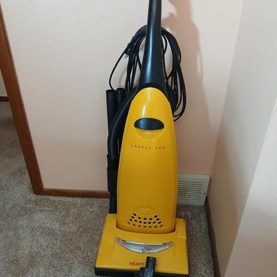Heavy Duty Carpet Pro Vacuum cleaner with attachments