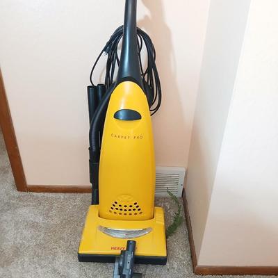 Heavy Duty Carpet Pro Vacuum cleaner with attachments