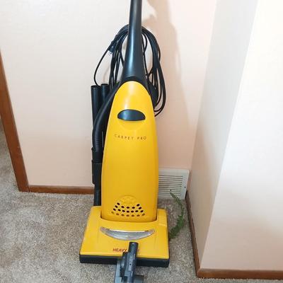 Heavy Duty Carpet Pro Vacuum cleaner with attachments