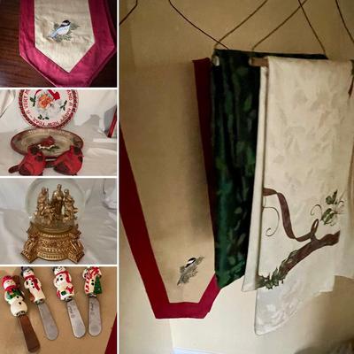 Lenox Holiday Tablecloths & More Decor (BD-RG)