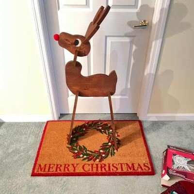 Xmas Tree Stand + Skirt, Wreaths, Tree, Stockings & More (BD-RG)