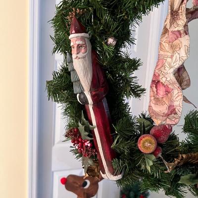 Xmas Tree Stand + Skirt, Wreaths, Tree, Stockings & More (BD-RG)
