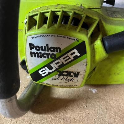 Poulan Chainsaw, Blower & Black & Decker Hedge Trimmer (BWS-MG)