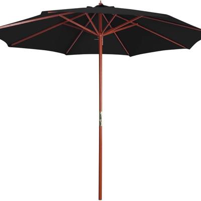 Large Dark Green Patio Table Umbrella (BWS-RG)