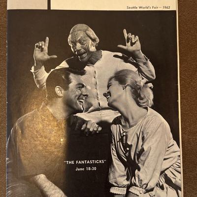 1962 Seattle Worlds Fair Programs & platter