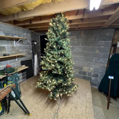 7.5 Foot Holiday Living Christmas Tree (BWS-RG)