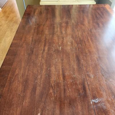 High Top Table with Hidden Leaf