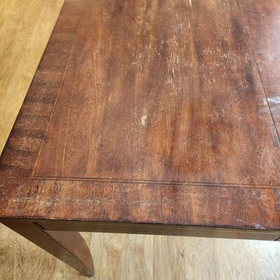 High Top Table with Hidden Leaf