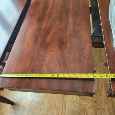 High Top Table with Hidden Leaf