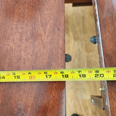 High Top Table with Hidden Leaf
