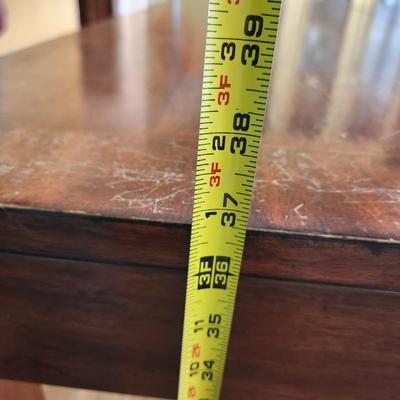 High Top Table with Hidden Leaf