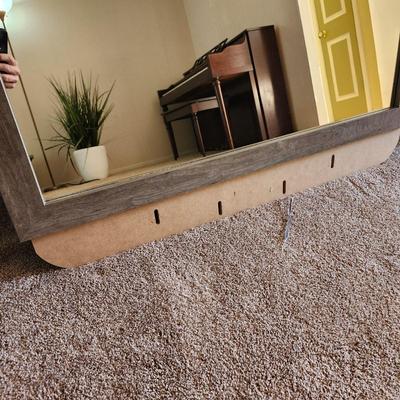 Large Wall Mirror or Dresser Mirror 42x36