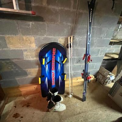Völkl Skis, Ski Boots & Flexible Flyer (BWS-MG)