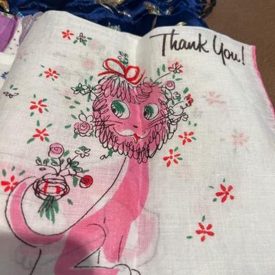 Vintage scarves & hankies