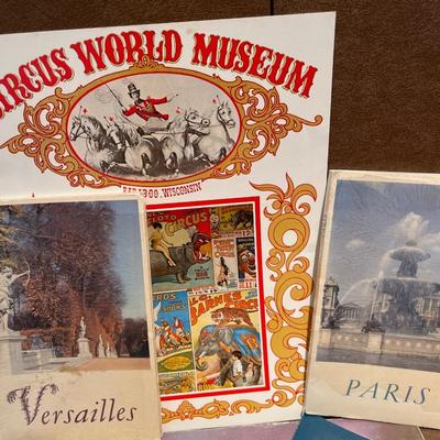 Vintage postcards & travel books