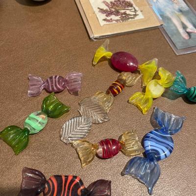 Misc decor & glass candy