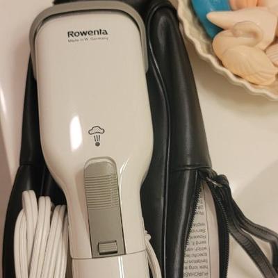 Bathroom items, Rowenta steamer