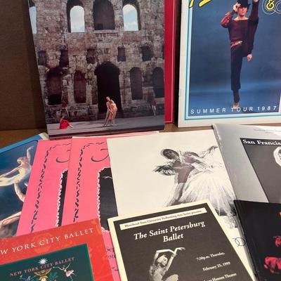 Vintage Ballet programs