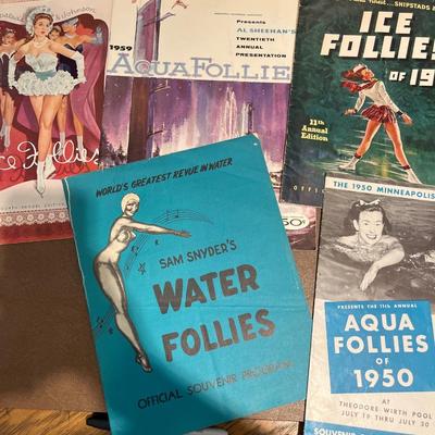 Vintage Ice Follies programs