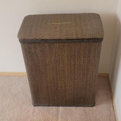 Vintage shoe caddy, clothes hamper