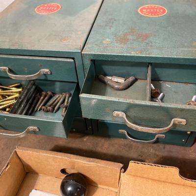 Master small hardware drawers, gauge, soldering gun