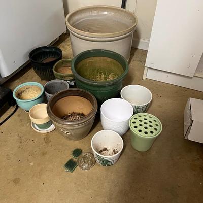Ceramic Plant Pots (G-RG)