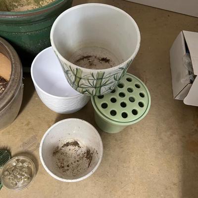 Ceramic Plant Pots (G-RG)