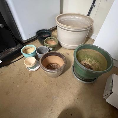 Ceramic Plant Pots (G-RG)